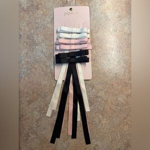 Piper-k Clip in Satin Ribbon Bows